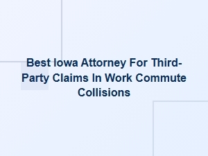 Best Iowa Attorney for Third-Party Commute Collision Claims